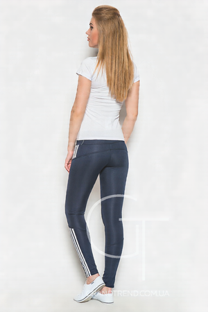 Shiny Striped Leggings